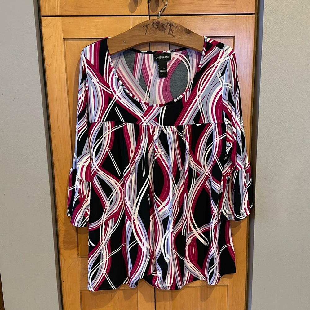 NWOT Lane Bryant Smocked Tunic